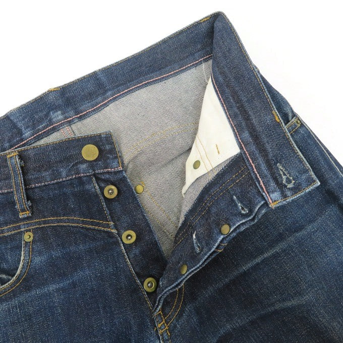 GANGSTERVILLE Iron Cross Embroidered Denim Jeans