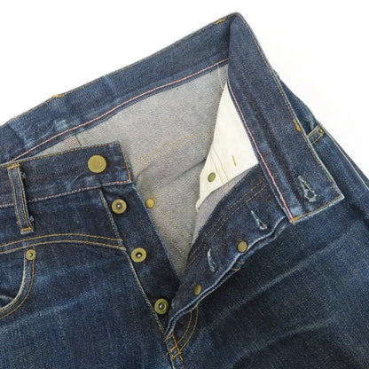 GANGSTERVILLE Iron Cross Embroidered Denim Jeans