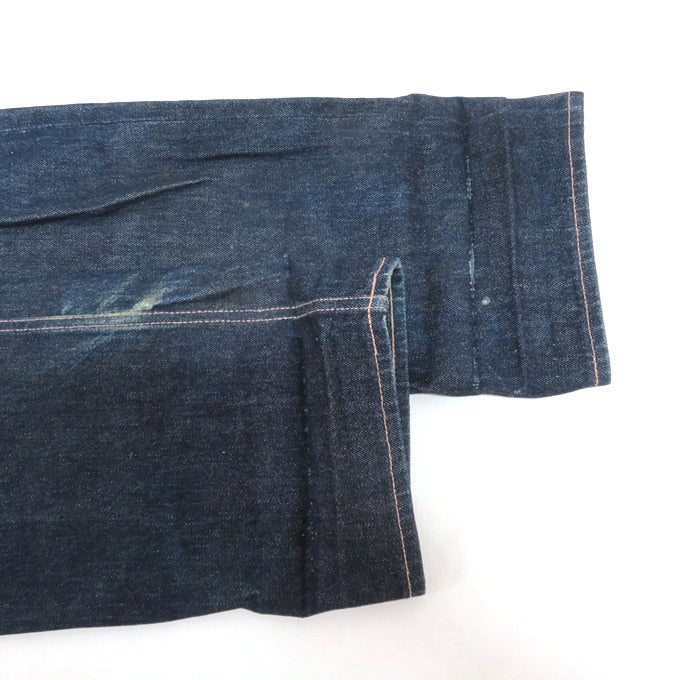 GANGSTERVILLE Iron Cross Embroidered Denim Jeans
