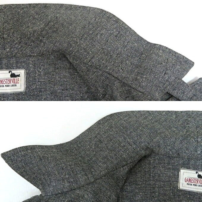 GANGSTERVILLE Poison G.S.V Motorcycle Coat Size M