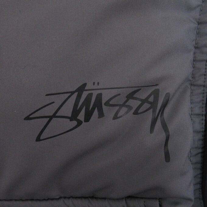 OLD STUSSY 90s-00s Down Jacket Gray Size L