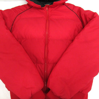 MOUNTAIN PRODUCTS 70s Red Down Jacket Size XL