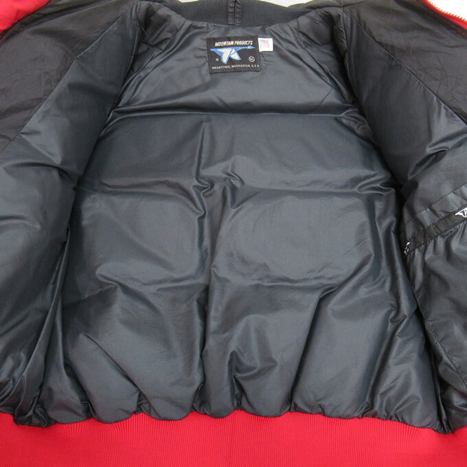 MOUNTAIN PRODUCTS 70s Red Down Jacket Size XL