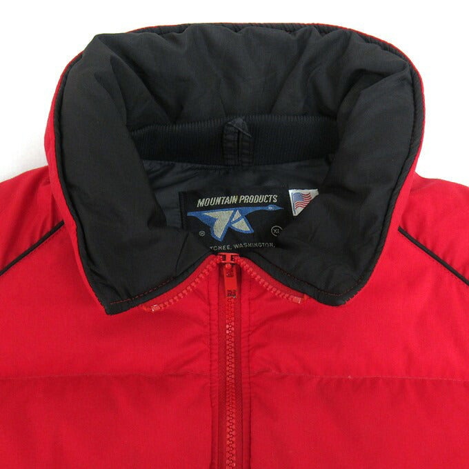 MOUNTAIN PRODUCTS 70s Red Down Jacket Size XL