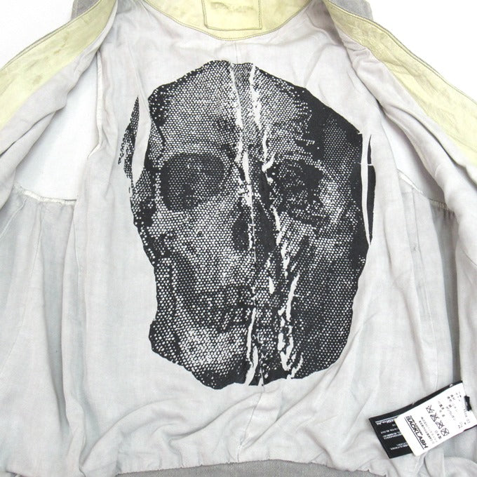 ISAMUKATAYAMA BACKLASH 15SS Linen Vest Gray Size M