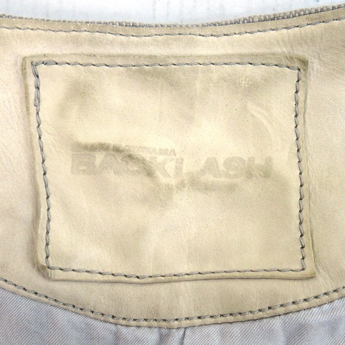 ISAMUKATAYAMA BACKLASH 15SS Linen Vest Gray Size M