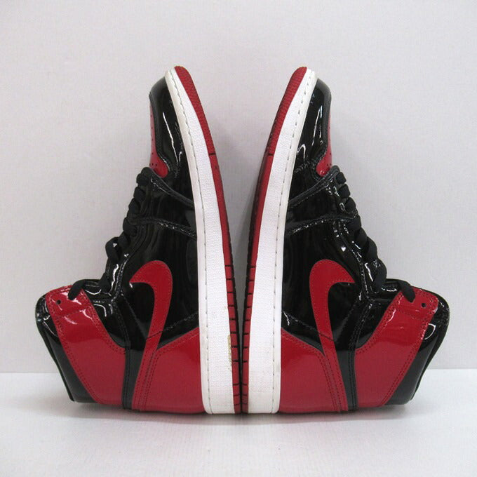 NIKE AIR JORDAN 1 Retro High OG Red Sneakers Size 27.5cm