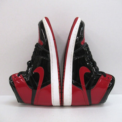 NIKE AIR JORDAN 1 Retro High OG Red Sneakers Size 27.5cm
