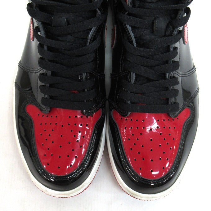 NIKE AIR JORDAN 1 Retro High OG Red Sneakers Size 27.5cm