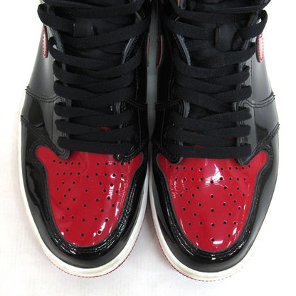 NIKE AIR JORDAN 1 Retro High OG Red Sneakers Size 27.5cm
