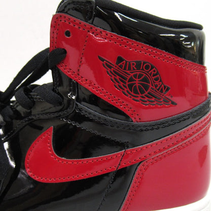 NIKE AIR JORDAN 1 Retro High OG Red Sneakers Size 27.5cm