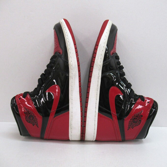 NIKE AIR JORDAN 1 Retro High OG Red Sneakers Size 27.5cm