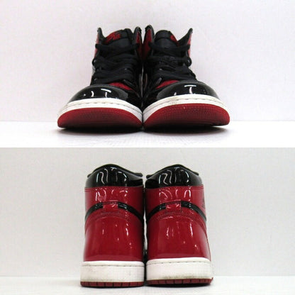 NIKE AIR JORDAN 1 Retro High OG Red Sneakers Size 27.5cm