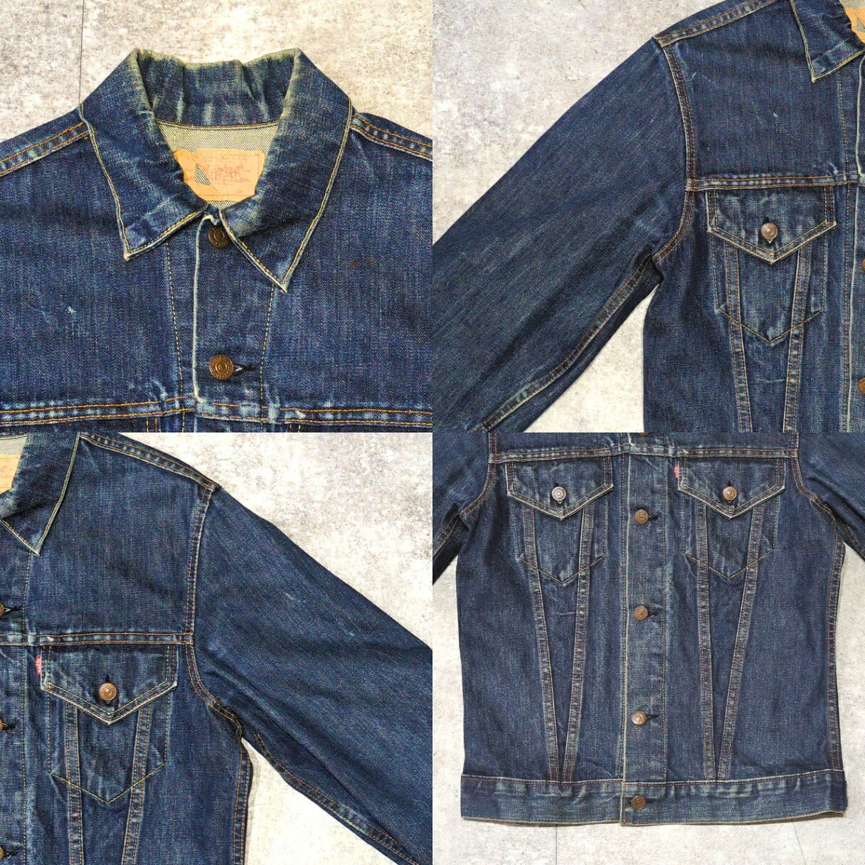 Levi's 70505 BIG-E Vintage 60s USA Denim Jacket Size M