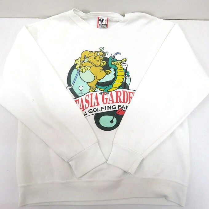 Disney 90s Fantasia Gardens White Sweatshirt Size XL