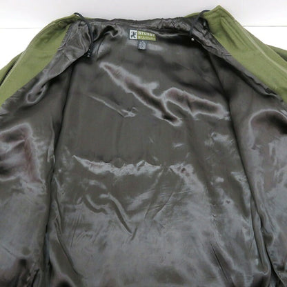 OLD STUSSY N.Y.L.T.L.A Wool Coat Khaki Green Size M