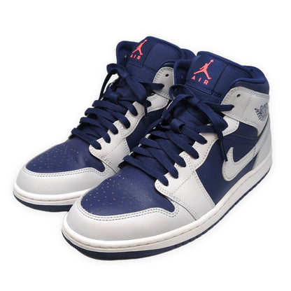 NIKE Air Jordan 1 Mid "Blue Void" Sneakers Size 26.5