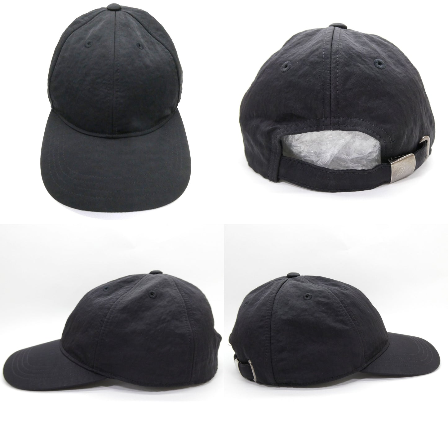OUR LEGACY Devoted Black Ballcap Black Cap Size ONE SIZE