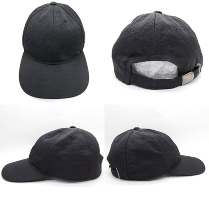 OUR LEGACY Devoted Black Ballcap Black Cap Size ONE SIZE