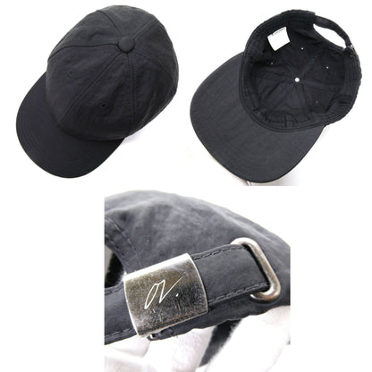 OUR LEGACY Devoted Black Ballcap Black Cap Size ONE SIZE