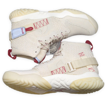 NIKE Jordan Apex React Bio Beige Sneakers White Size 28cm