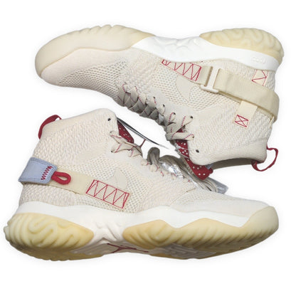 NIKE Jordan Apex React Bio Beige Sneakers White Size 28cm