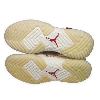 NIKE Jordan Apex React Bio Beige Sneakers White Size 28cm