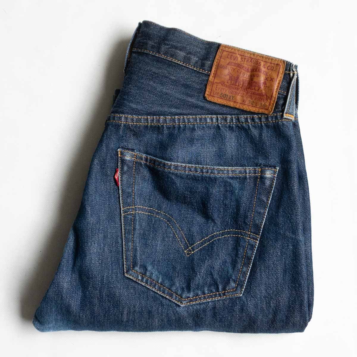 Levi's Vintage Clothing x wsm 47501 501XX Denim Jeans Pants Size 32×36