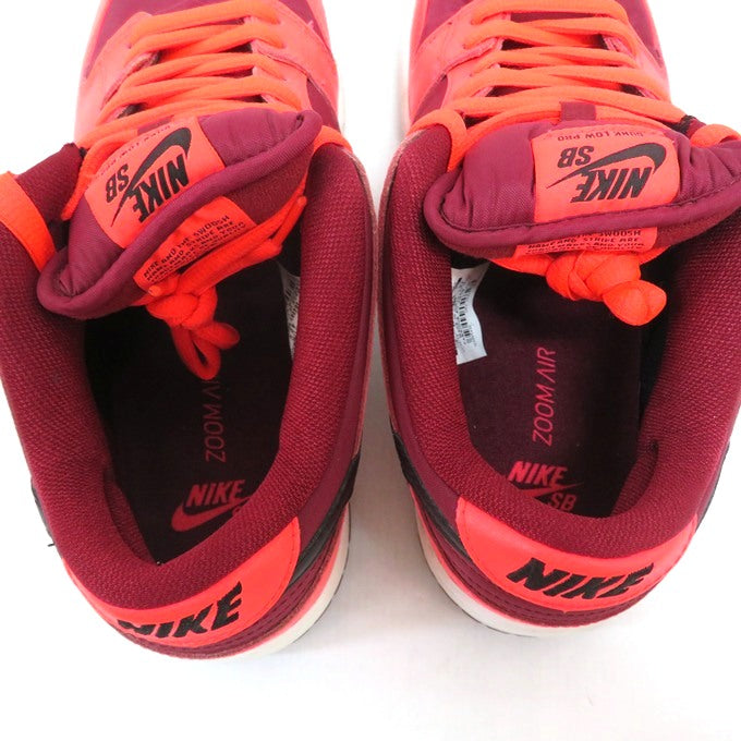 NIKE SB Dunk Low Laser Crimson Sneakers Size 27cm