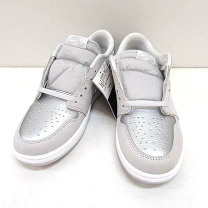 NIKE Air Jordan 1 Retro Low OG Silver Sneakers Size 26.5cm