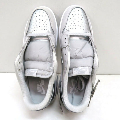 NIKE Air Jordan 1 Retro Low OG Silver Sneakers Size 26.5cm