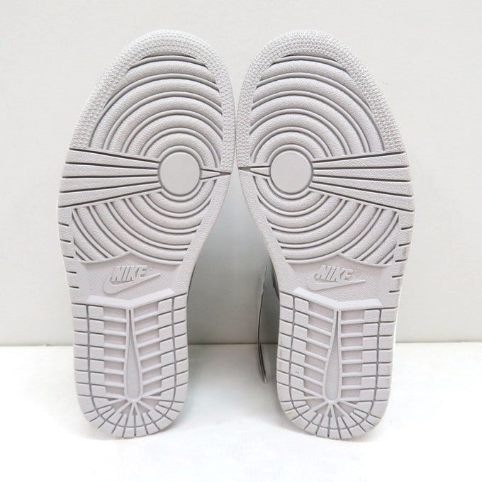 NIKE Air Jordan 1 Retro Low OG Silver Sneakers Size 26.5cm
