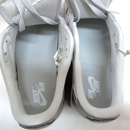 NIKE Air Jordan 1 Retro Low OG Silver Sneakers Size 26.5cm