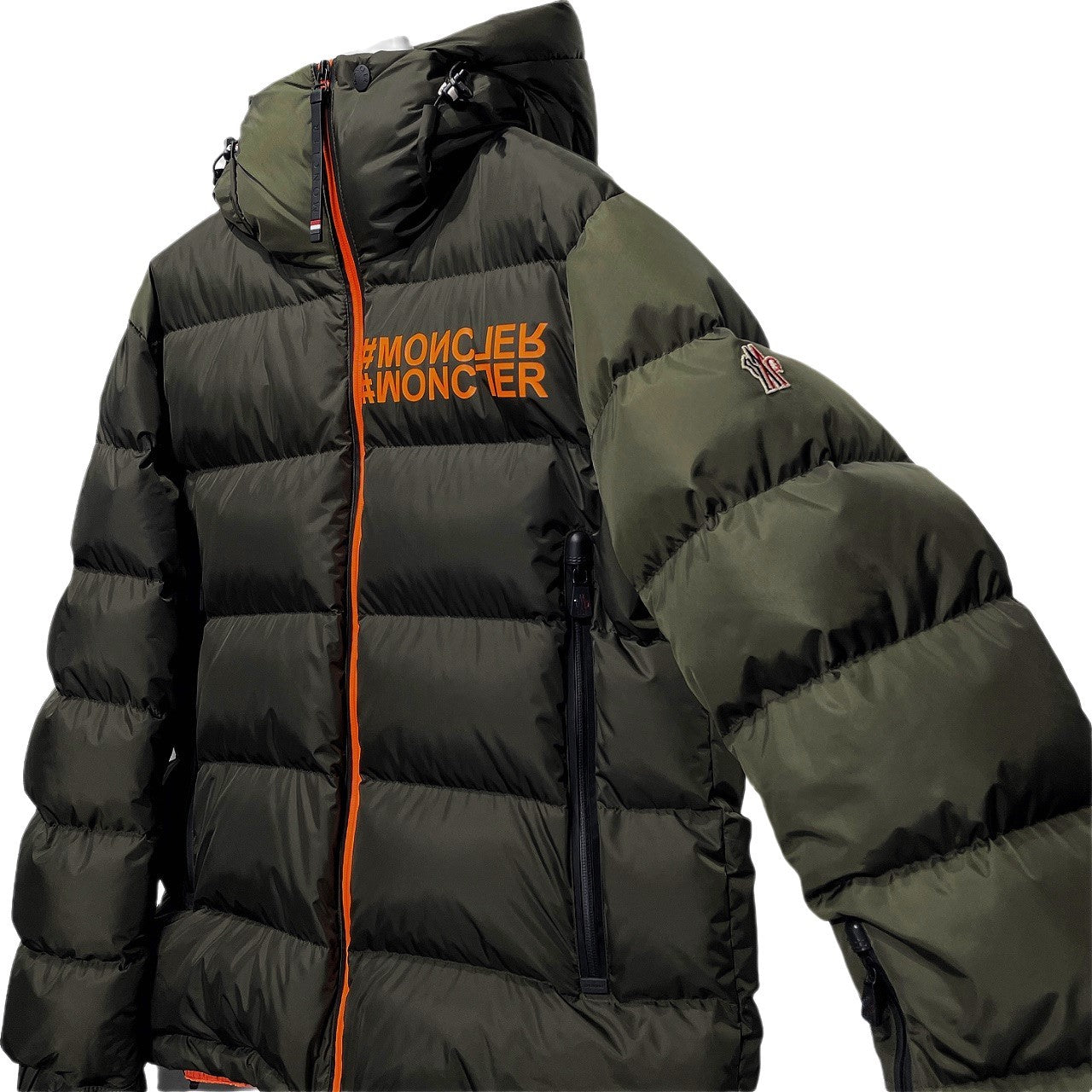 MONCLER 22AW ISORNO GIUBBOTTO Down Jacket Khaki Size 3