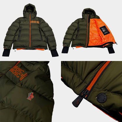 MONCLER 22AW ISORNO GIUBBOTTO Down Jacket Khaki Size 3