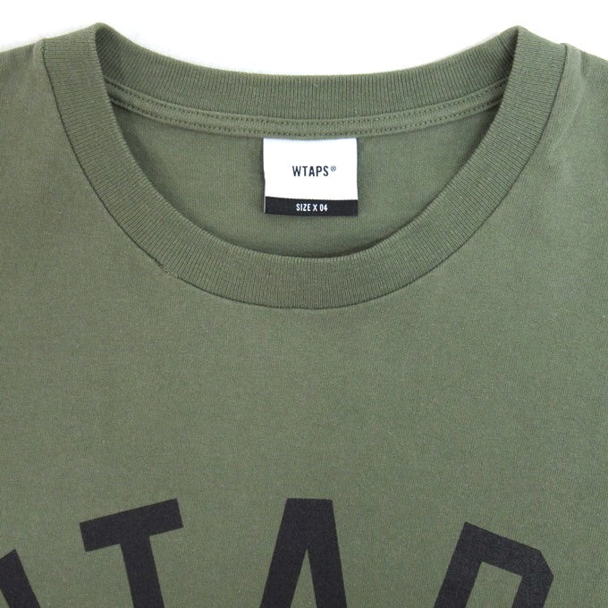WTAPS 22SS Locker Cotton T-Shirt Khaki Size 04