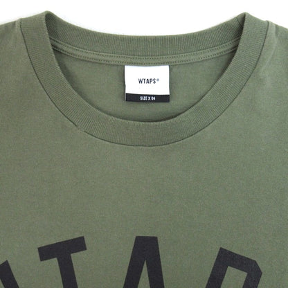 WTAPS 22SS Locker Cotton T-Shirt Khaki Size 04