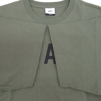 WTAPS 22SS Locker Cotton T-Shirt Khaki Size 04