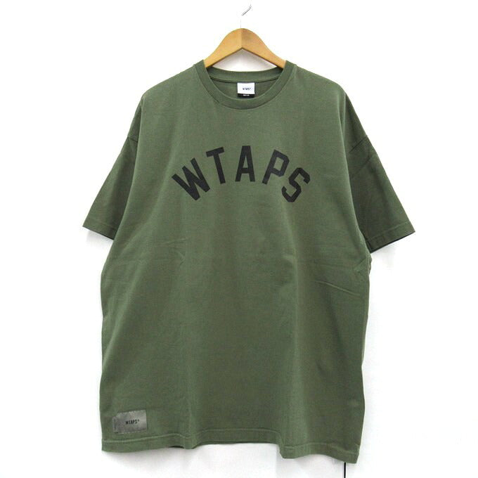 WTAPS 22SS Locker Cotton T-Shirt Khaki Size 04