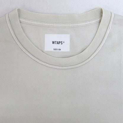 WTAPS 21AW Long Sleeve Cotton T-Shirt Off-White Size 04