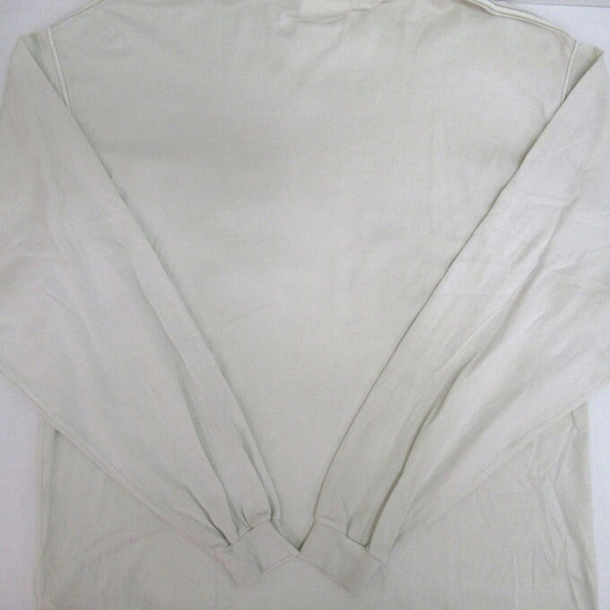WTAPS 21AW Long Sleeve Cotton T-Shirt Off-White Size 04