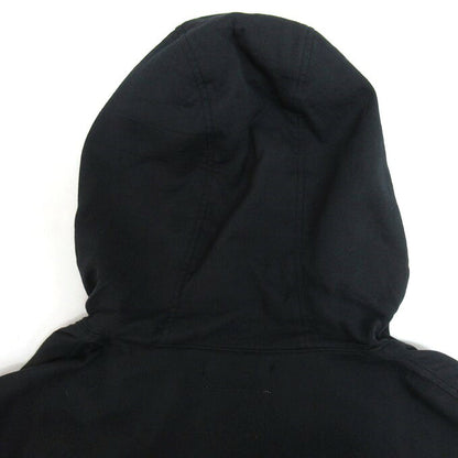 WTAPS 25AW CHAMBER Long Sleeve Twill Hoodie Black Size 04