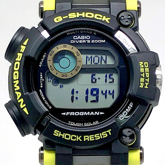 G-SHOCK GWF-D1000JCG-9 FROGMAN Solar Watch Size ONE SIZE