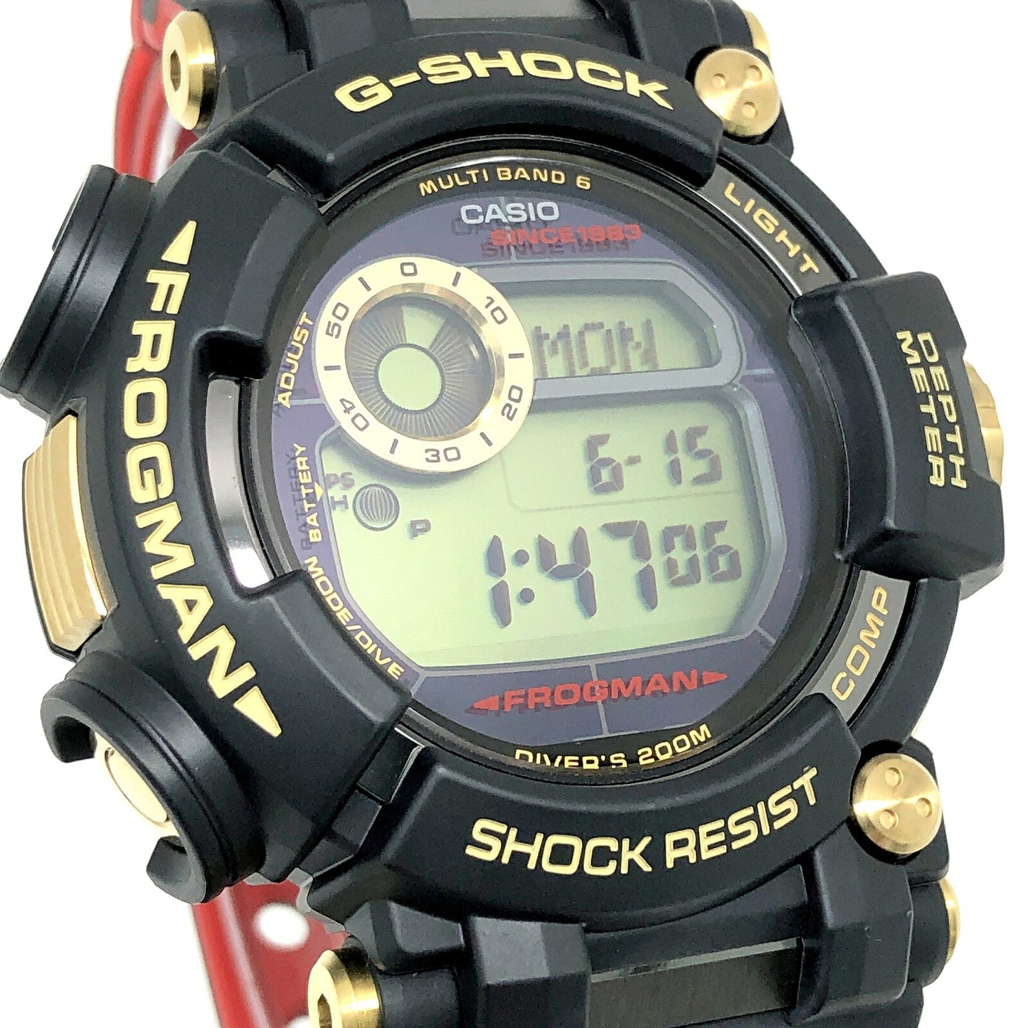 G-SHOCK 35th Frogman Gold Tornado ONE SIZE Watch Size ONE SIZE