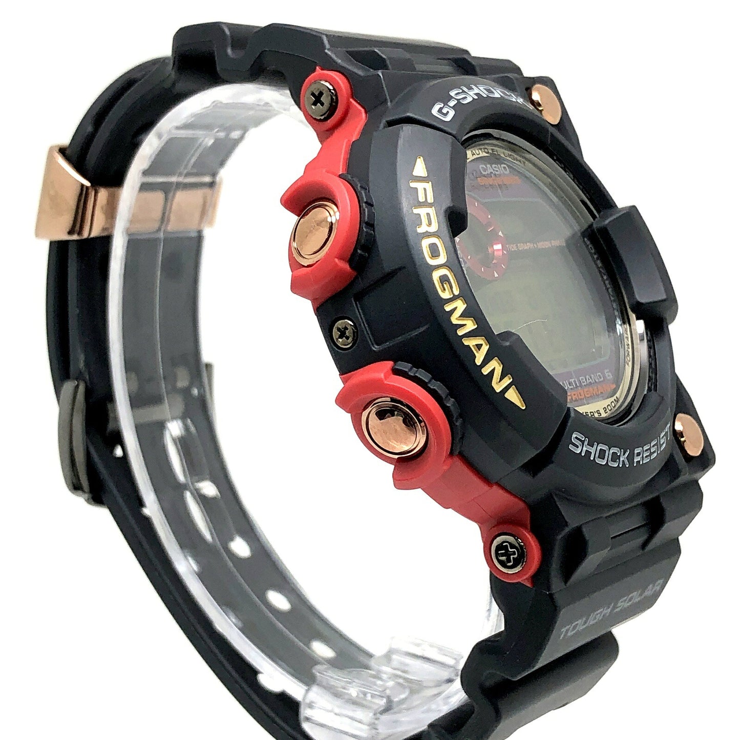 G-SHOCK FROGMAN 35th Anniv. Magma Solar Watch Size ONE SIZE