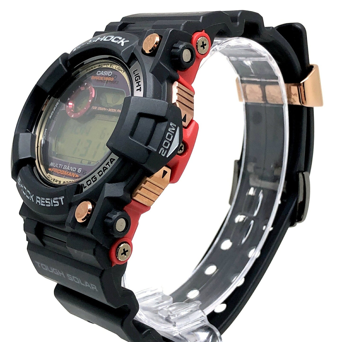 G-SHOCK FROGMAN 35th Anniv. Magma Solar Watch Size ONE SIZE