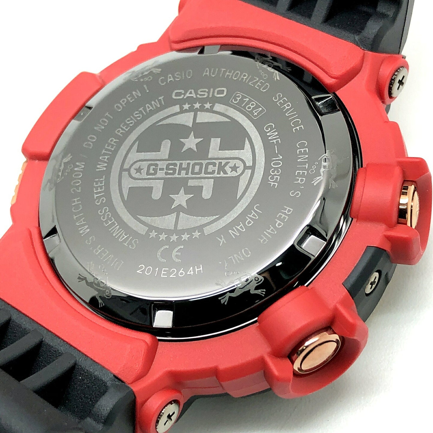 G-SHOCK FROGMAN 35th Anniv. Magma Solar Watch Size ONE SIZE