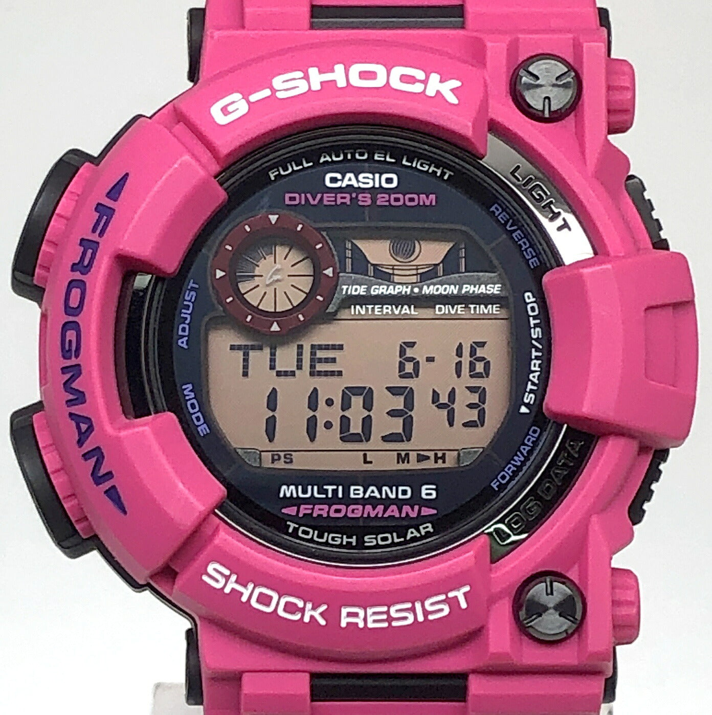 G-SHOCK GWF-1000SR-4 FROGMAN Purple Watch Size ONE SIZE