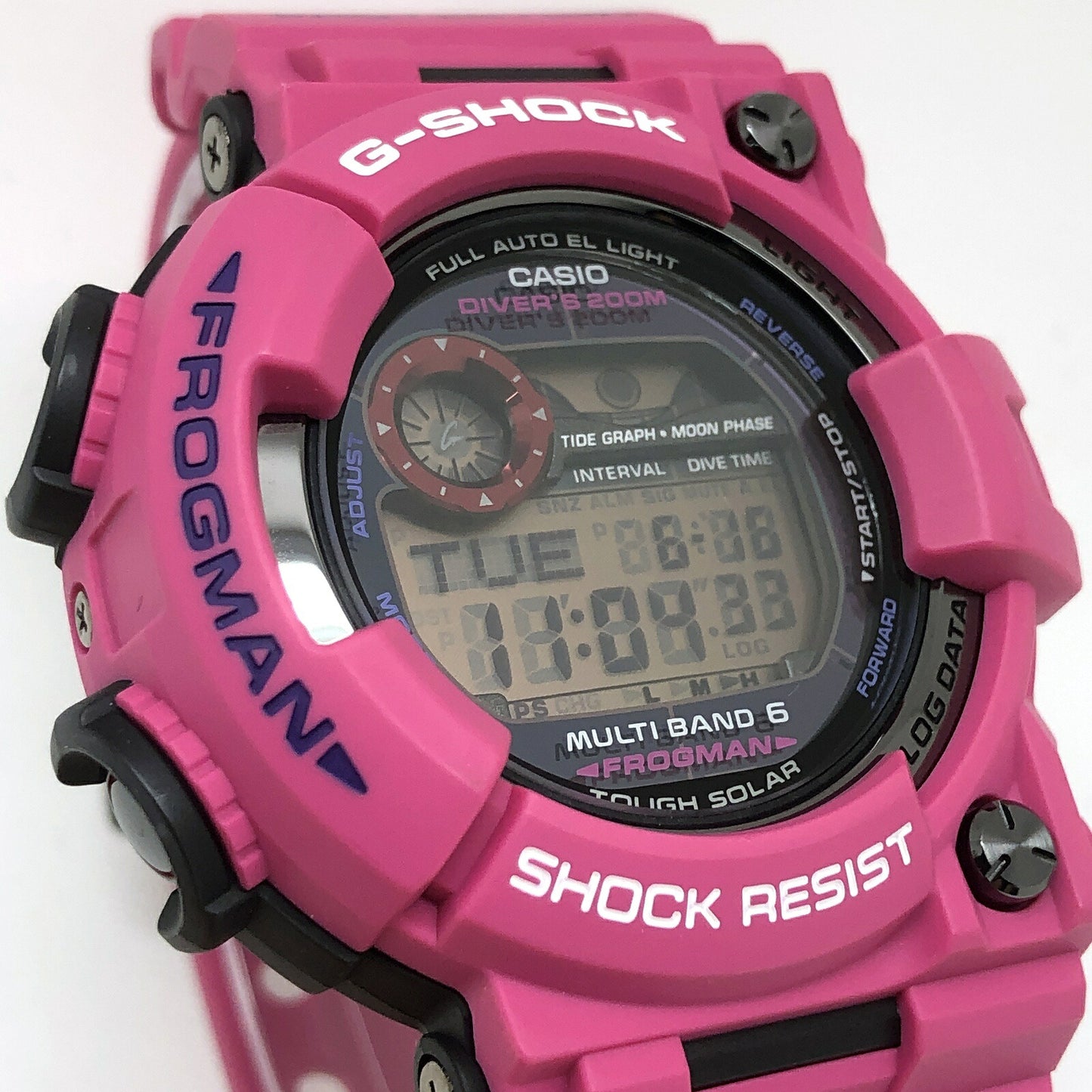 G-SHOCK GWF-1000SR-4 FROGMAN Purple Watch Size ONE SIZE