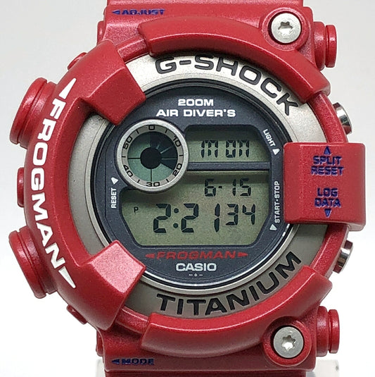 G-SHOCK DW-8201GF-4 Frogman Metallic Red Watch Size ONE SIZE